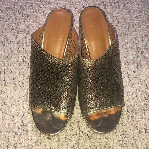 Robert clergerie lasercut Mules - Picture 2 of 9